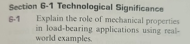 Section 6 - 1 Technological Significance 6 - 1