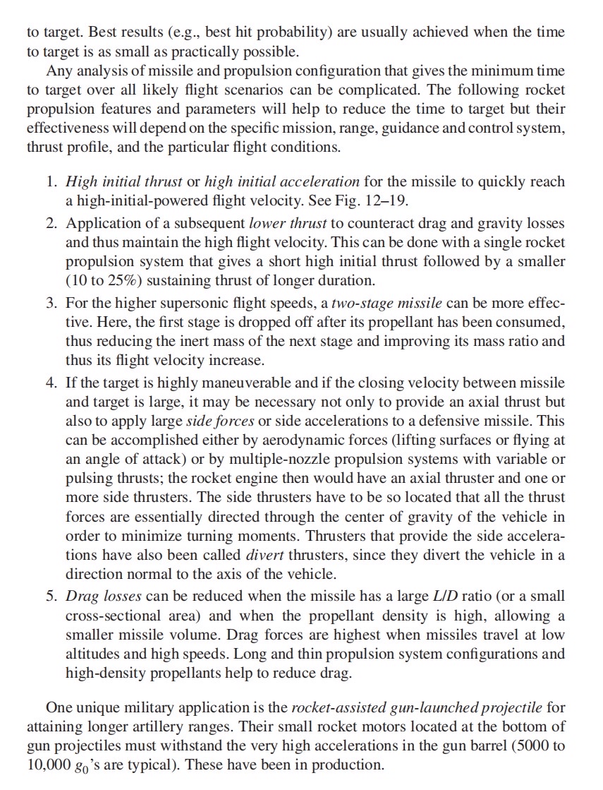 In guided air - to - air and surface - to - air