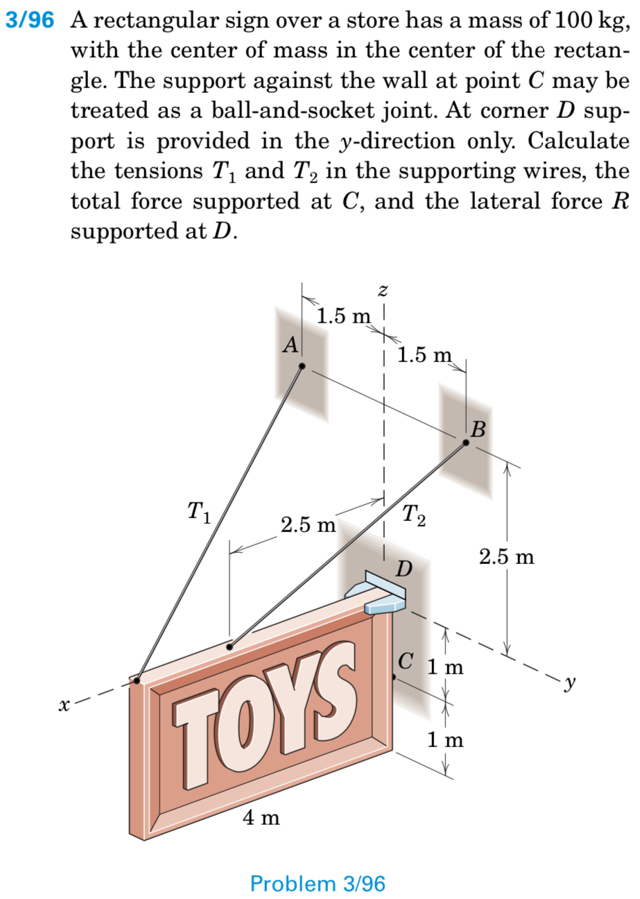 3 / 9 6 A rectangular sign over a store has a
