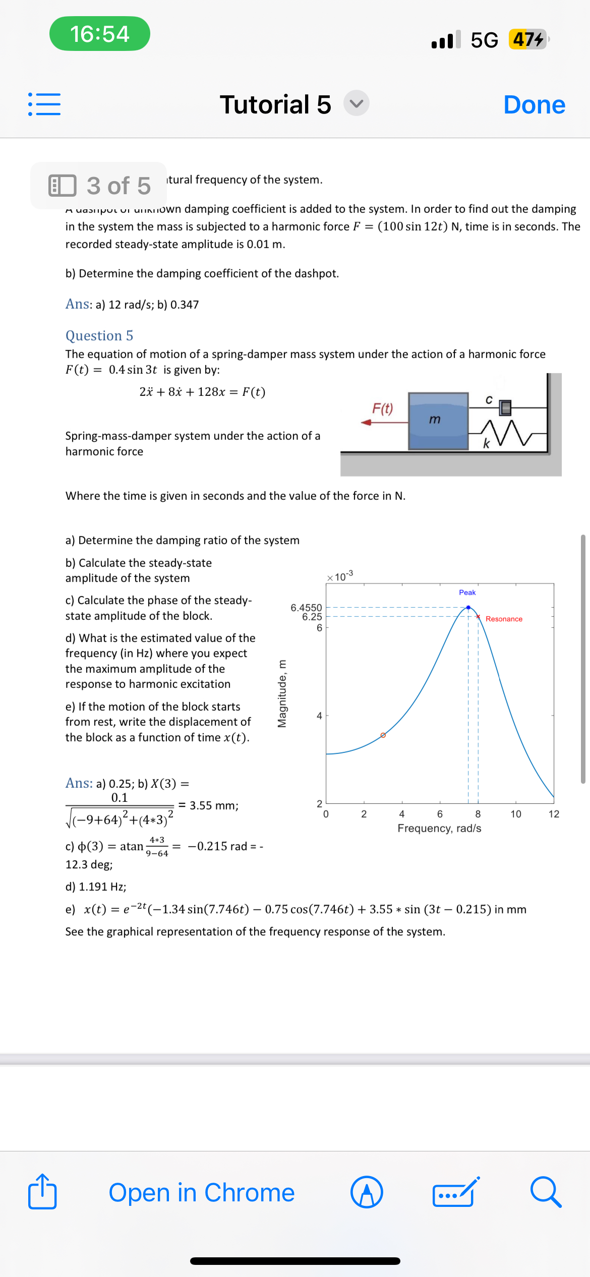 . II 5 G 4 7 4 Tutorial 5 Done 3 of 5 tural