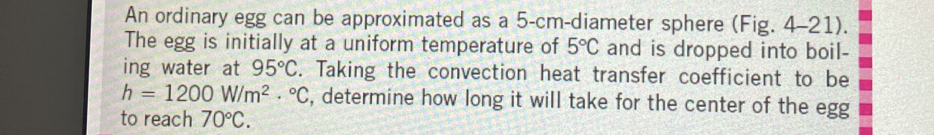 An ordinary egg can be approximated as a 5 - cm -