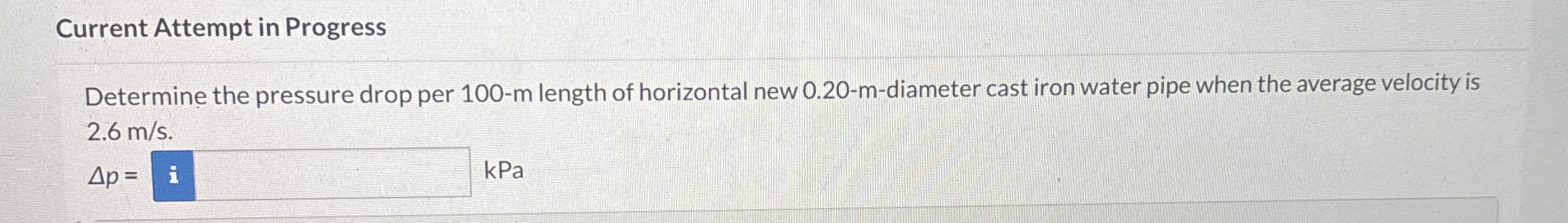 Current Attempt in Progress Determine the