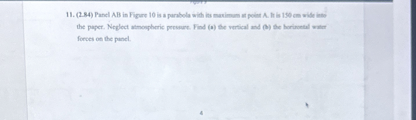( 2 . 8 4 ) Panel AB in Figure 1 0 is a parabola