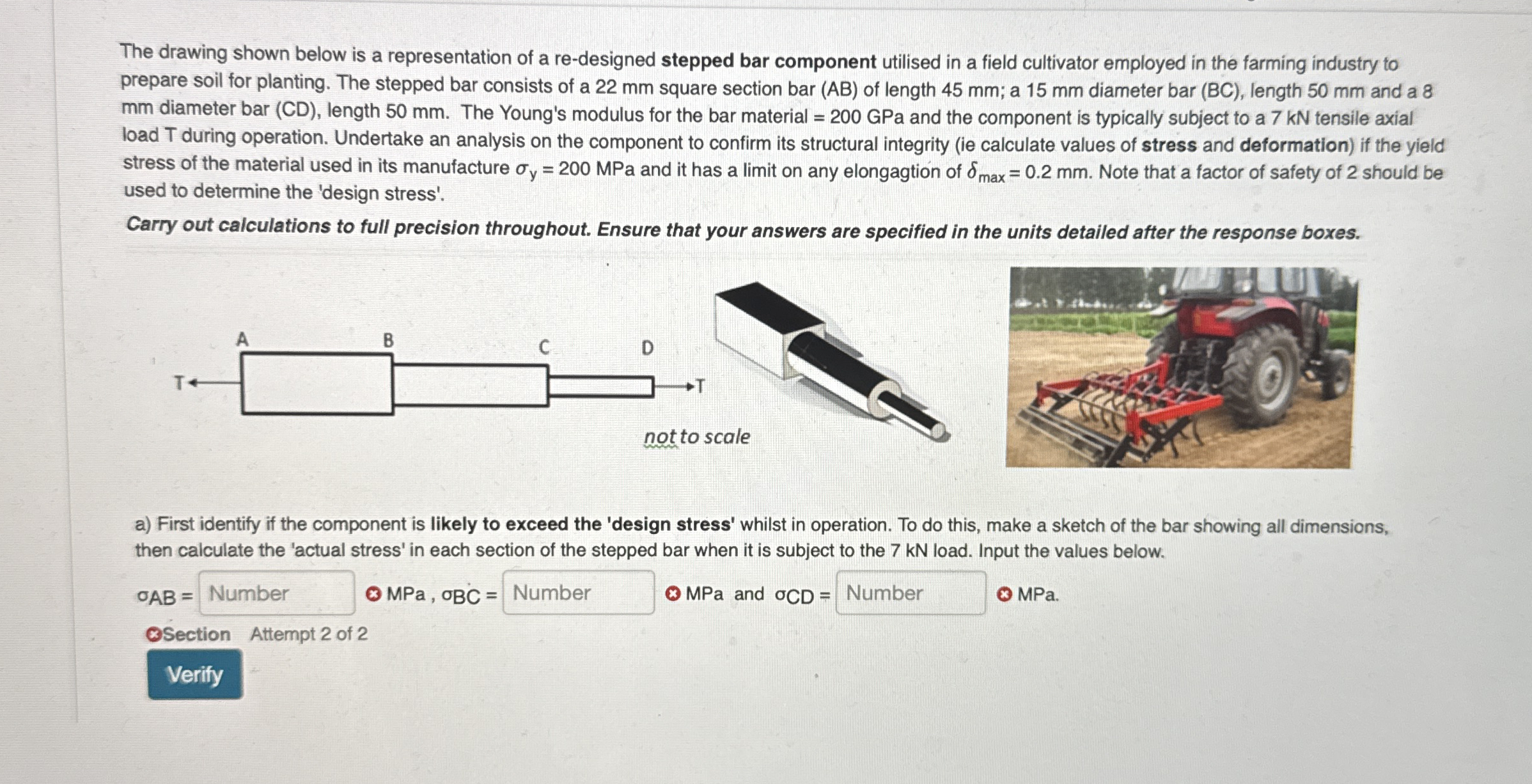 The drawing shown below is a representation of a