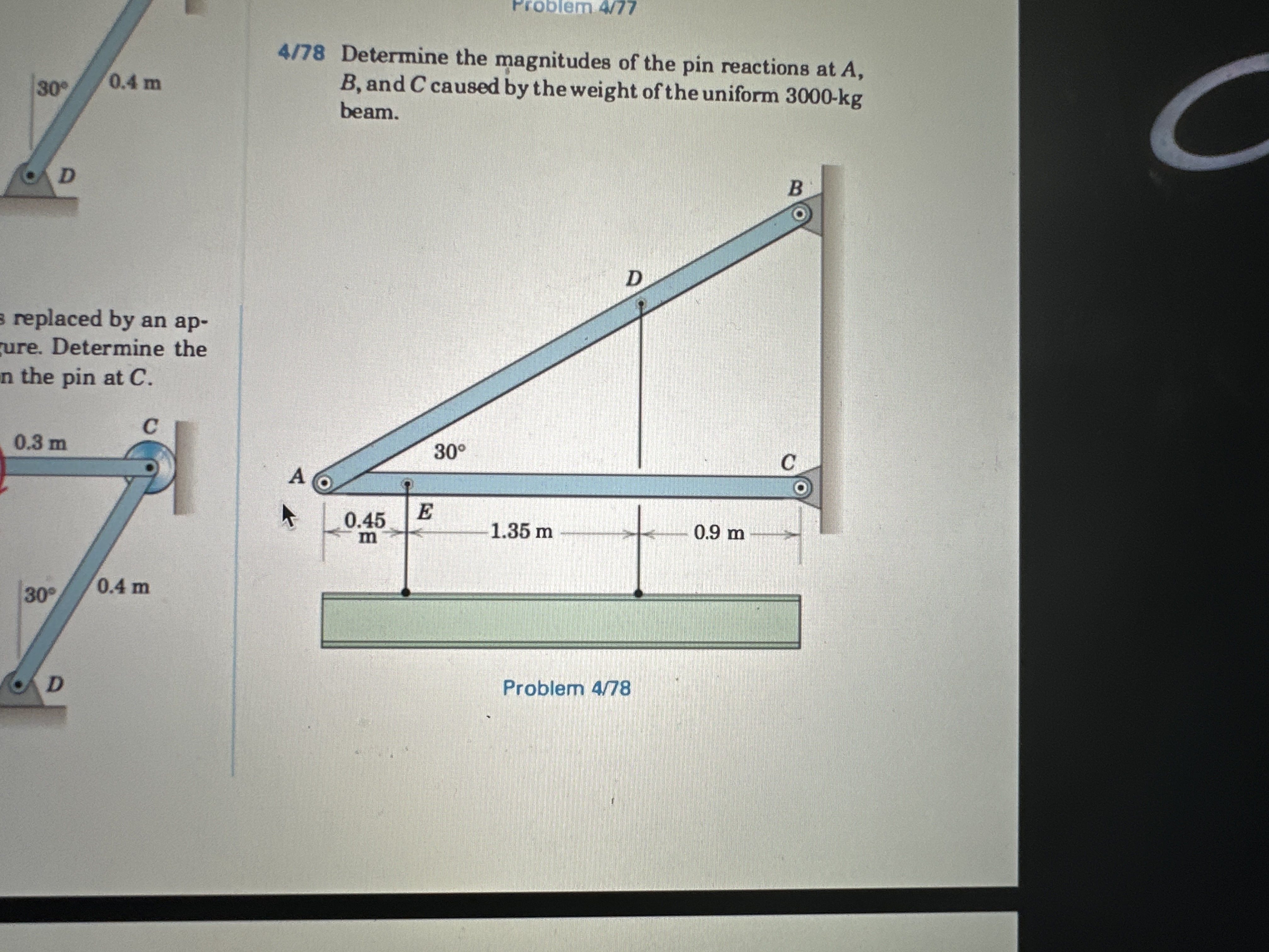 what about x - direction forcd rroblem 4 7 7 4 /
