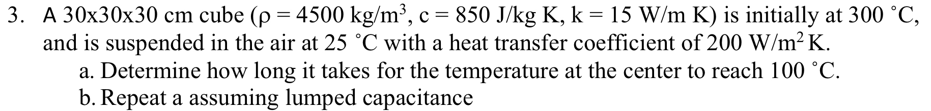 A 3 0 3 0 3 0 c m cube