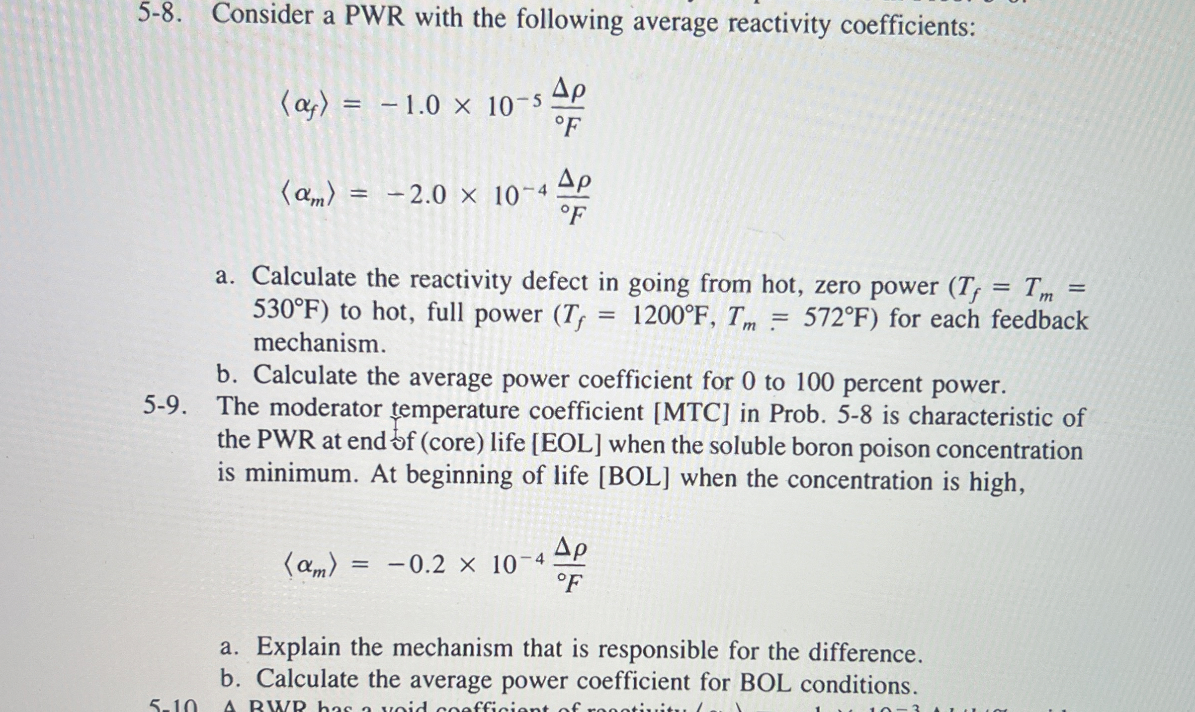 DO PROBLEM 5 - 9 PLEASE 5 - 9 . The moderator