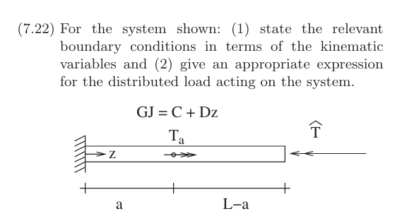 ( 7 . 2 2 ) For the system shown: ( 1 ) state the