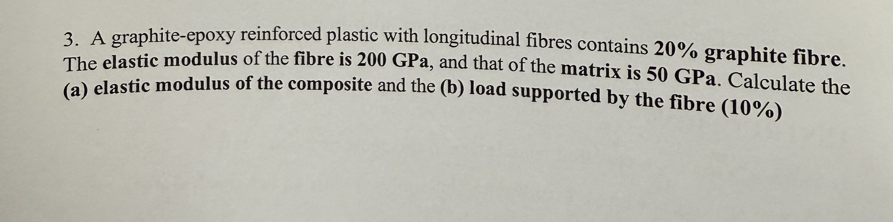 A graphite - epoxy reinforced plastic with