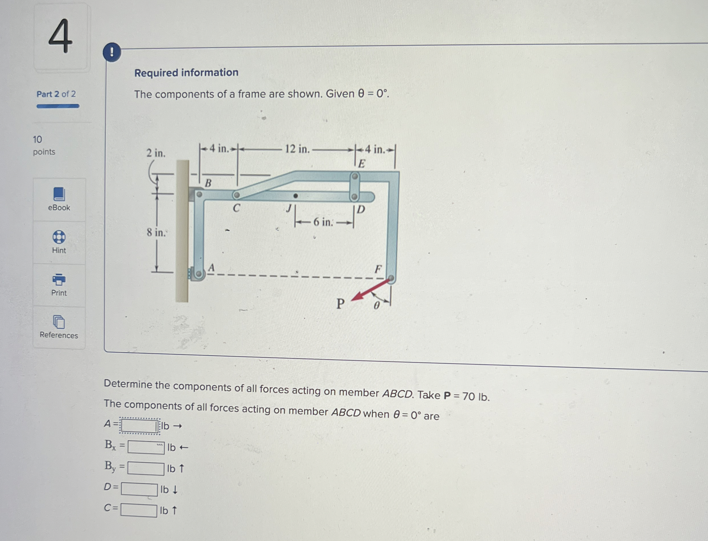 4 ! Part 2 of 2 Required information The