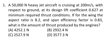 1 . A \ ( 5 0 , 0 0 0 \ mathrm { ~N } \ ) heavy