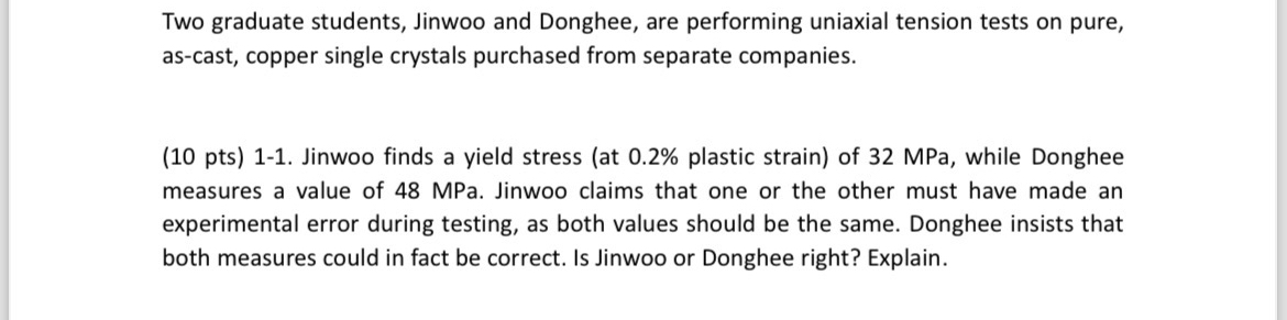 Two graduate students, Jinwoo and Donghee, are