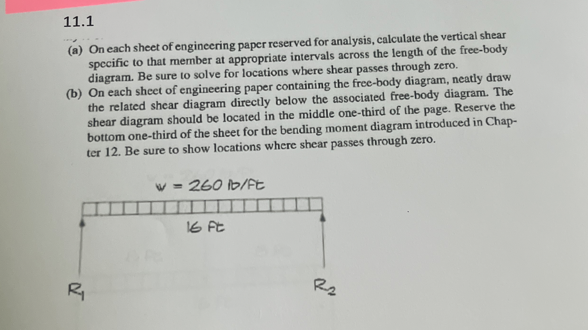 1 1 . 1 ( a ) On each sheet of engineering paper