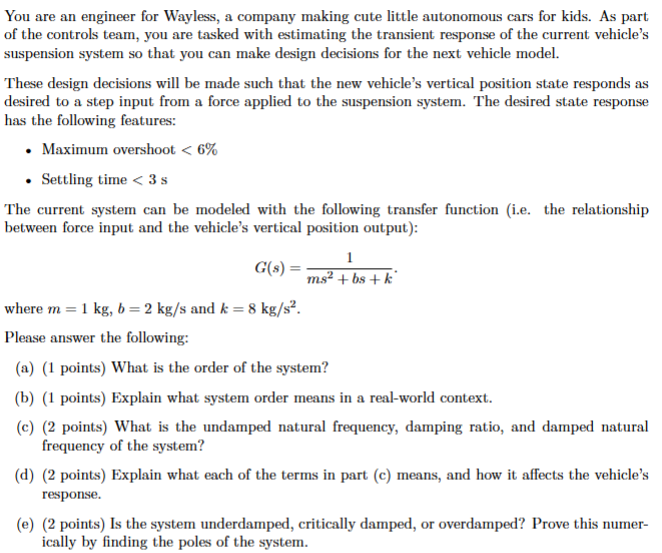 You are an engineer for Wayless, a company making