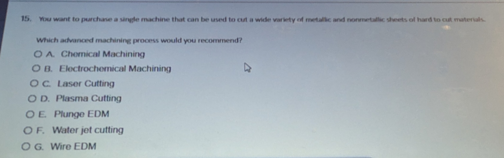 You want to purchase a single machine that can be