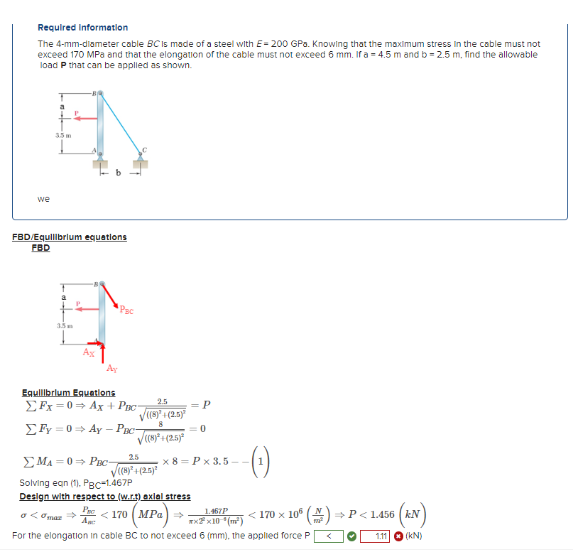 Required Information The 4 - mm - diameter cable