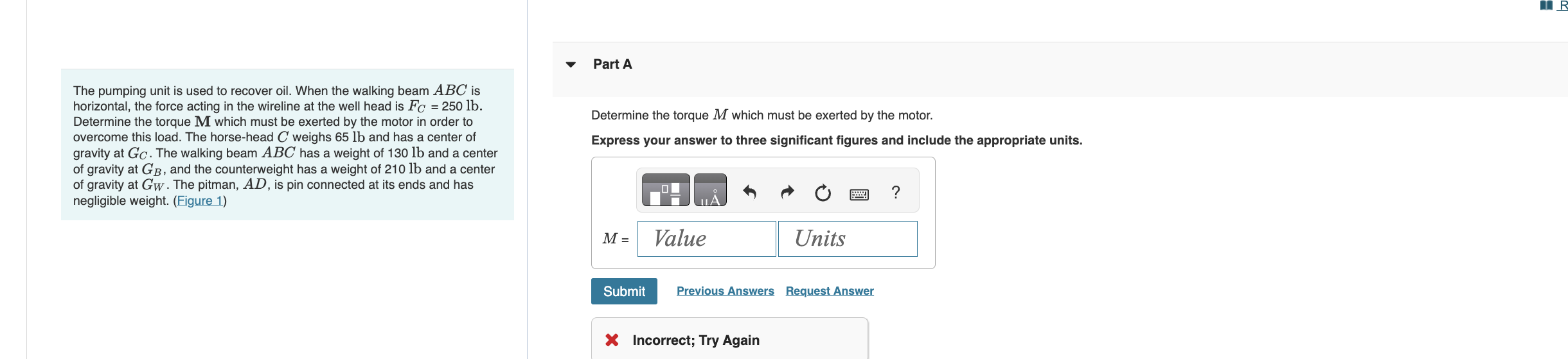 The pumping unit is used to recover oil. When the