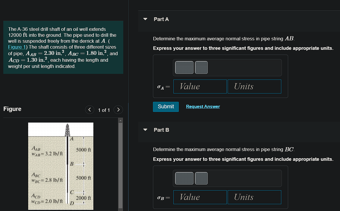 Part C Determine the maximum average normal