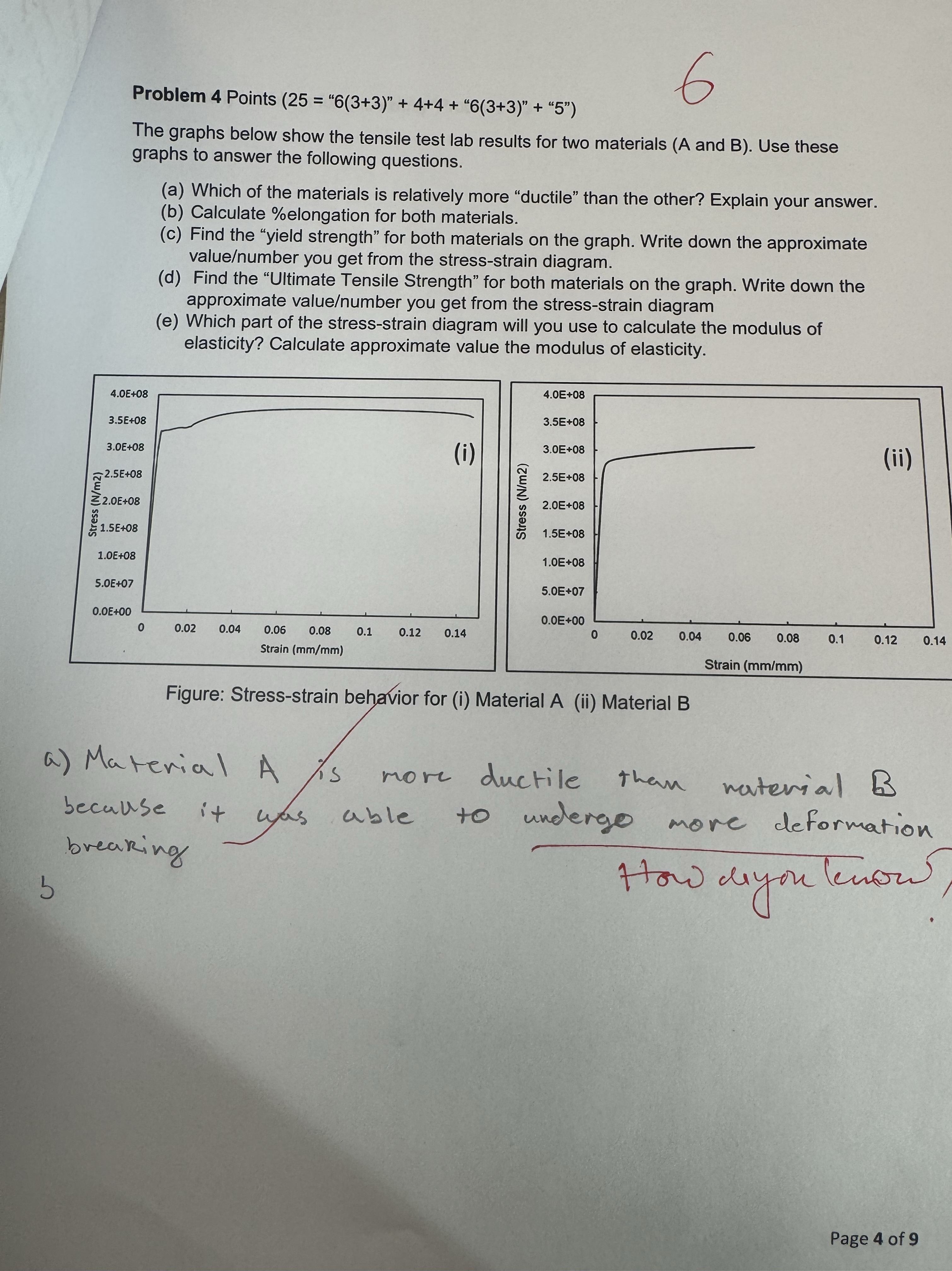 I want to see how it's done. Problem 4 Points ( 2