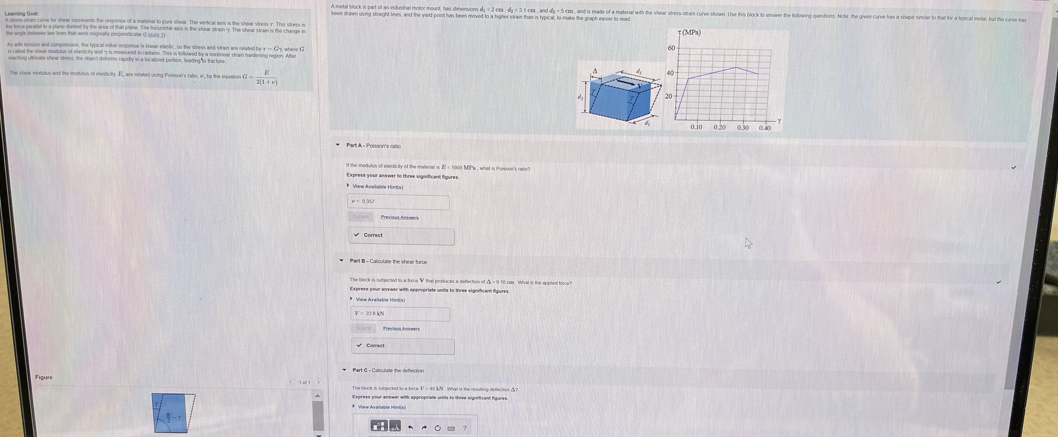 been drawn using straight lines, and the yield