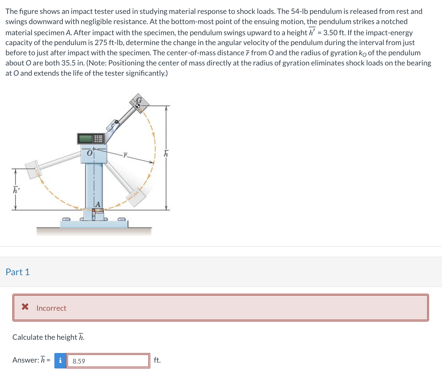 The figure shows an impact tester used in