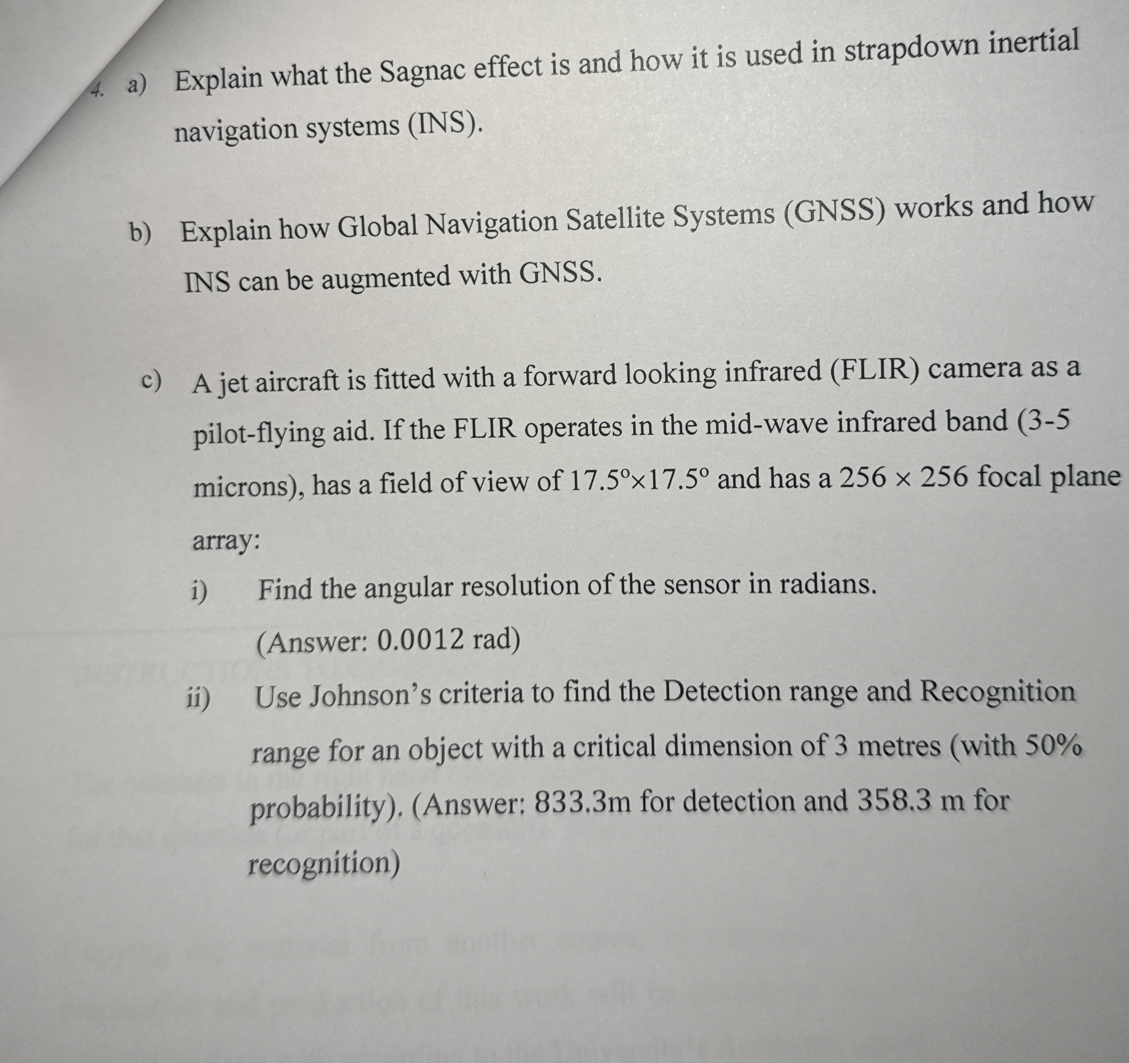 a ) Explain what the Sagnac effect is and how it