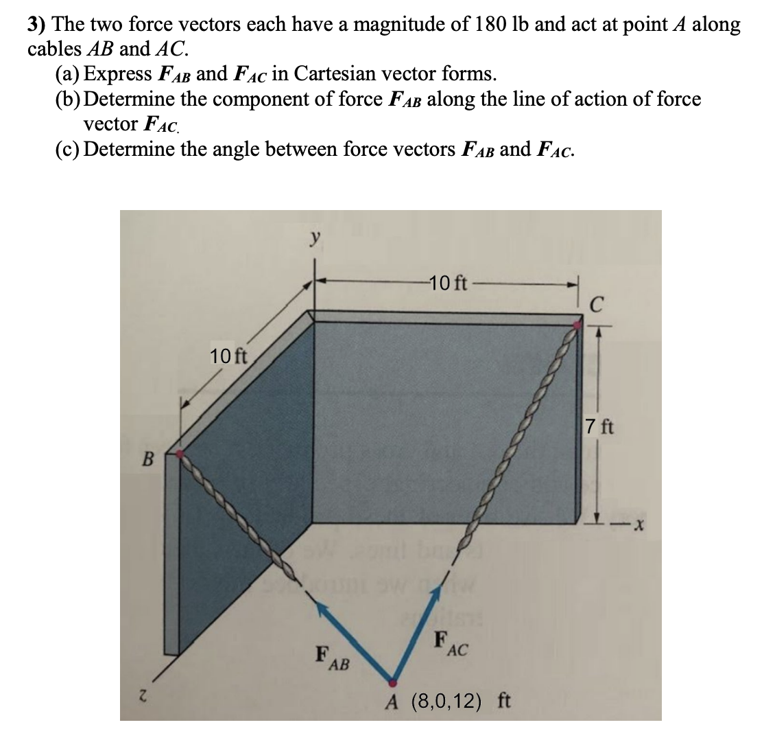 The two force vectors each have a magnitude of 1