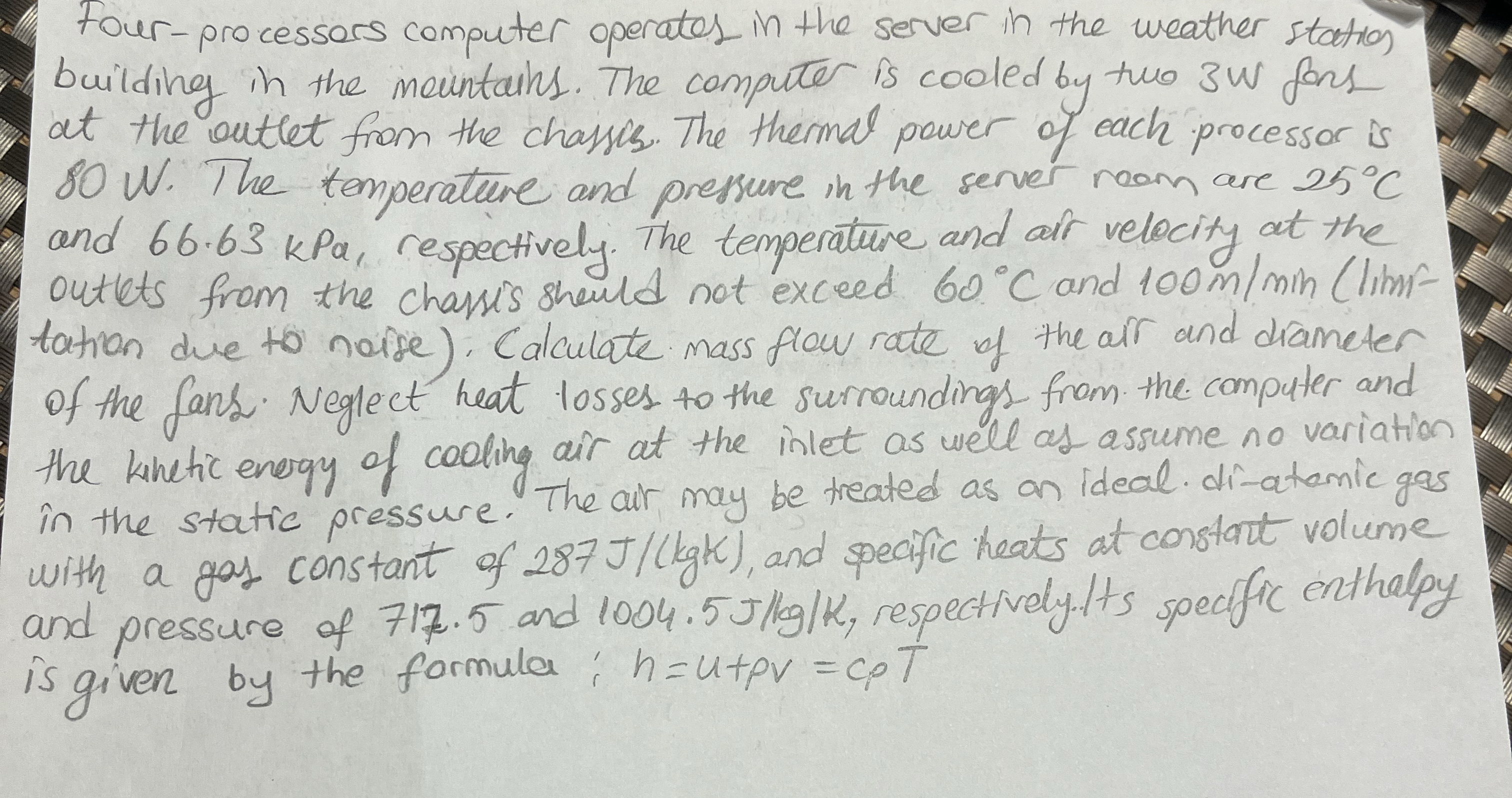Four - processers computer operates in the server