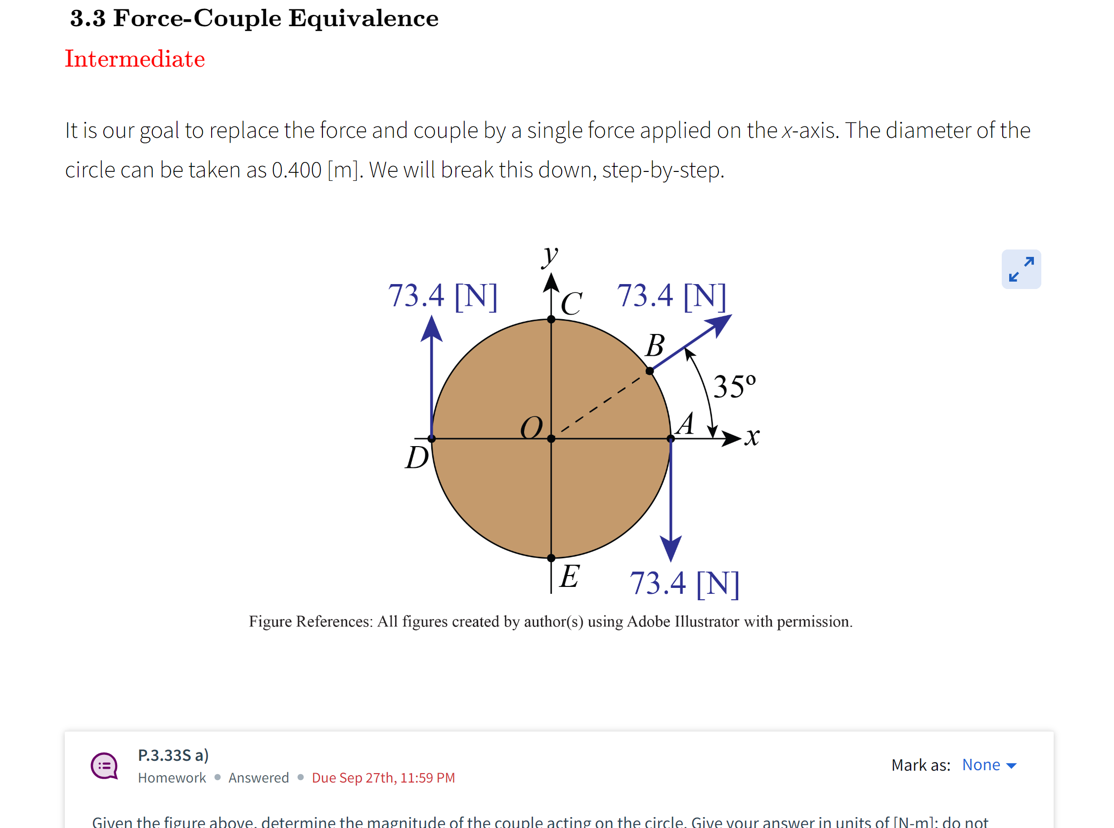 Intermediate It is our goal to replace the force