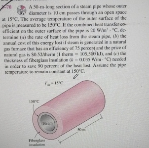 7 0 ( 8 ) A 5 0 - m - long section of a steam