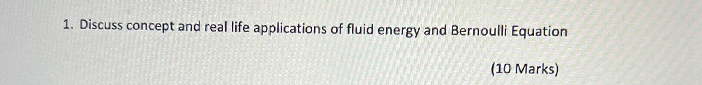 Discuss concept and real life applications of