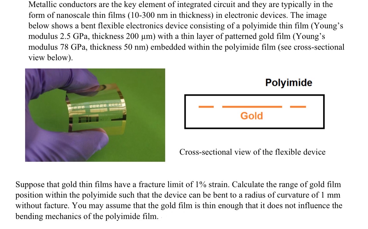 Metallic conductors are the key element of