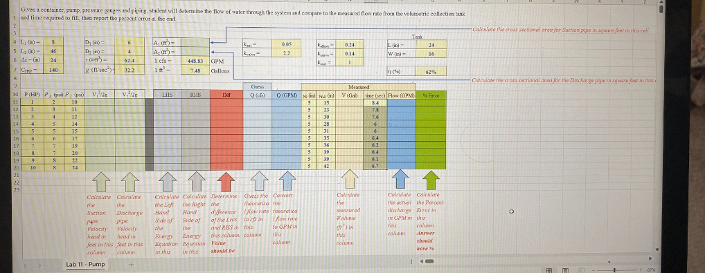 I need help with this lab please show all parts