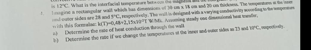 4 . Imagine a rectangular wall which has