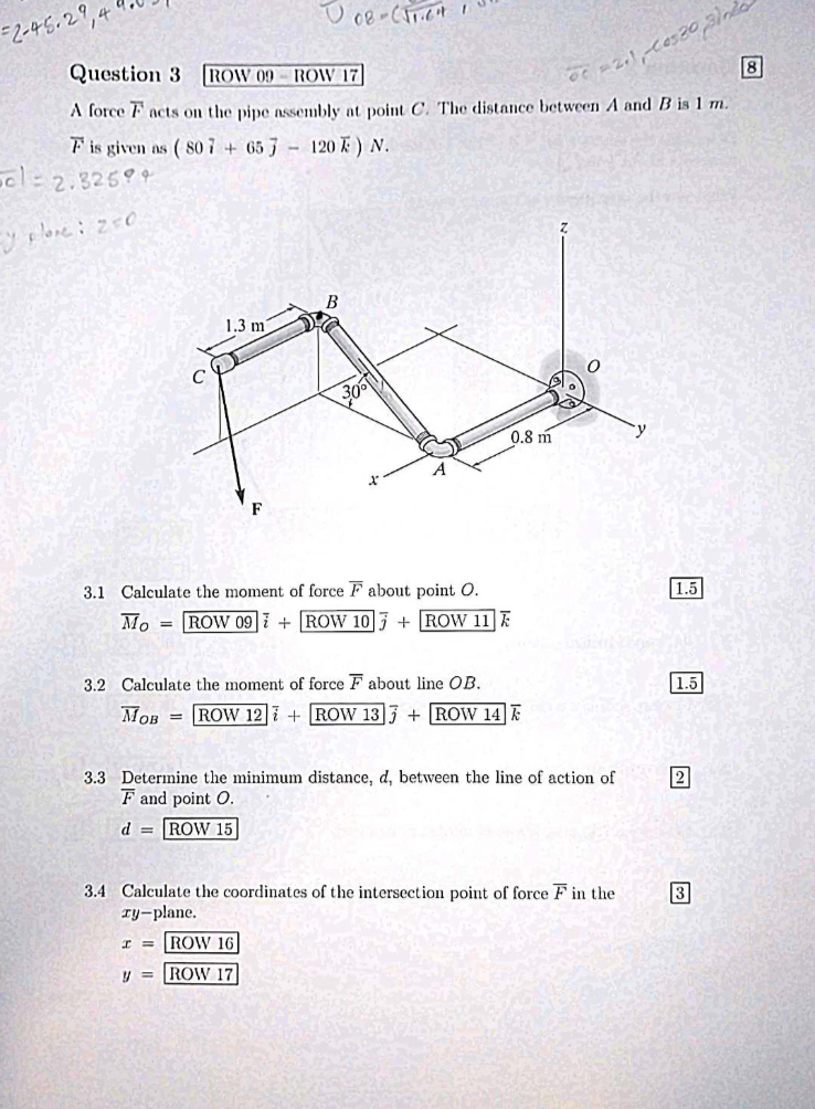 how do = 2 . 4 5 . 2 9 , 4 Question 3 ROW 0 9 -