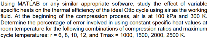 Using MATLAB or any similar appropriate software,