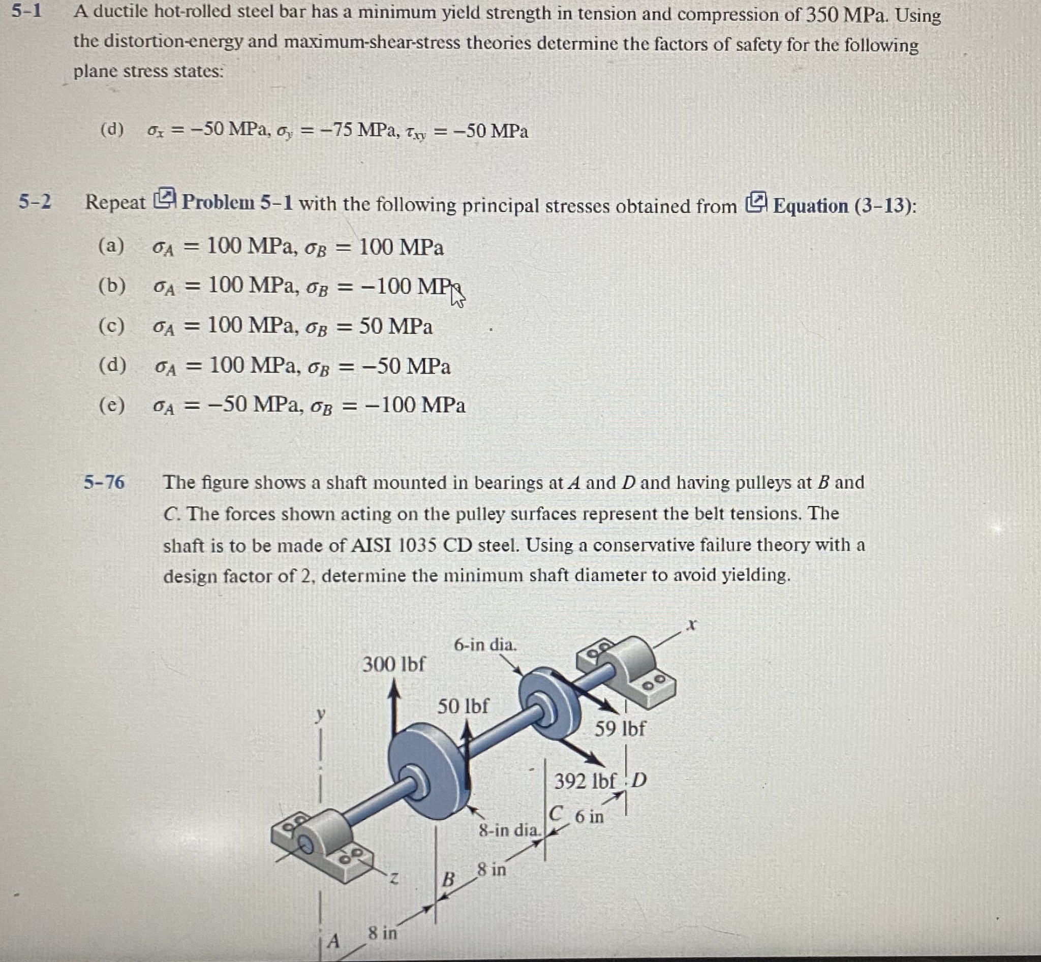 5 - 5 Repeat Problem 5 - 1 by first plotting the