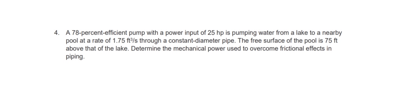 A 7 8 - percent - efficient pump with a power