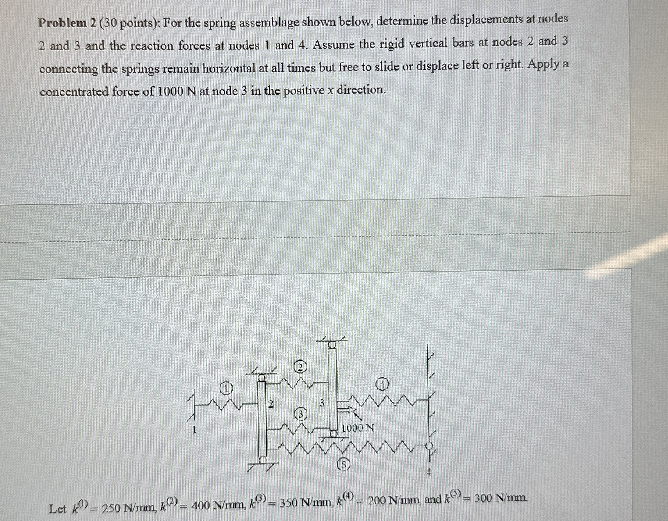 Please solve on Matlab. Problem 2 ( 3 0 points )
