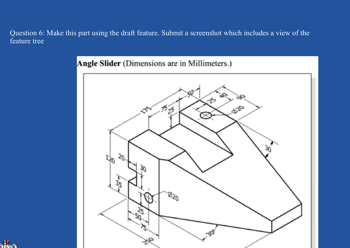 Question 6 : Make this part using the draft