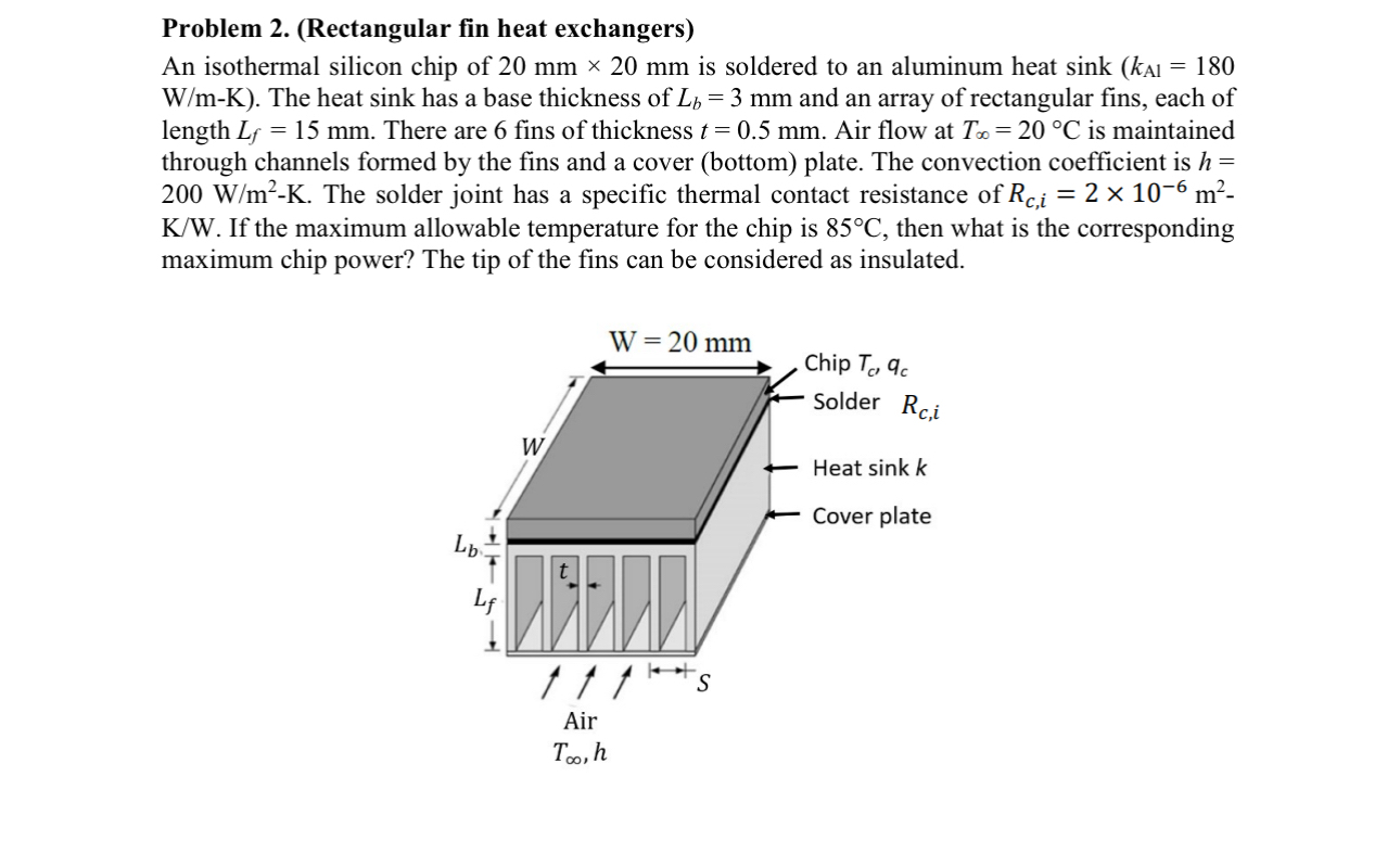 An isothermal silicon chip of 2 0 mm \ times 2 0