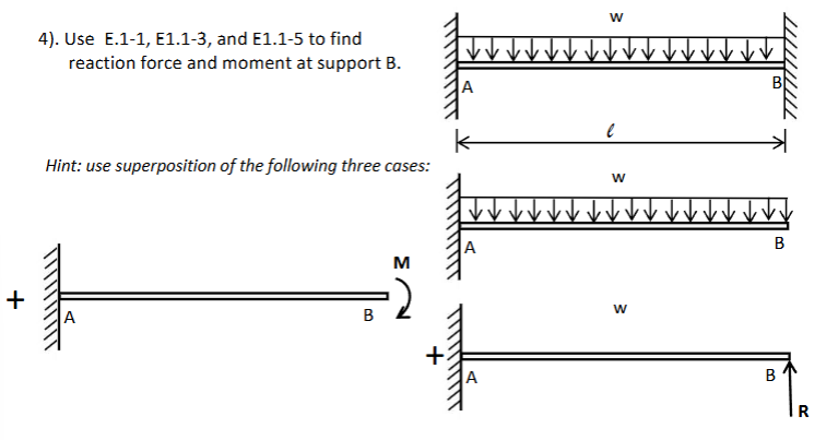 4 ) . Use E . 1 - 1 , E 1 . 1 - 3 , and E 1 . 1 -