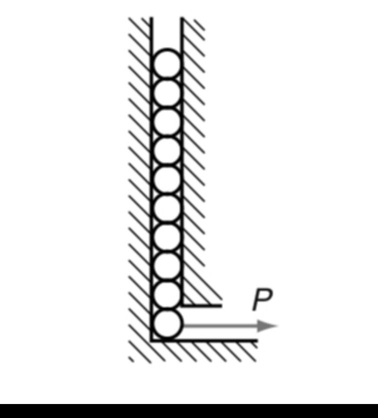 A canned good dispenser has a vertical column of