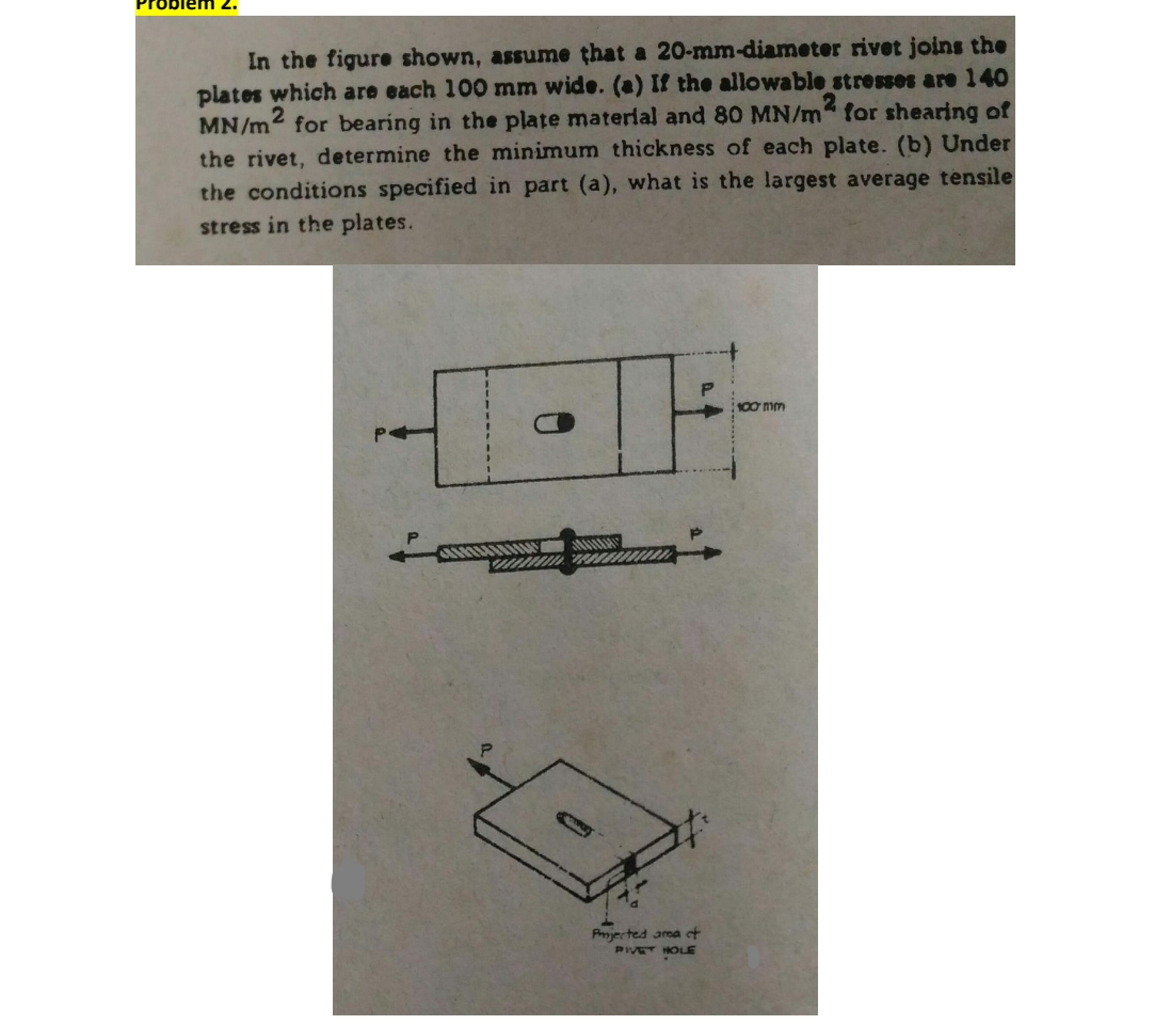 In the figure shown, assume that a 2 0 - mm -