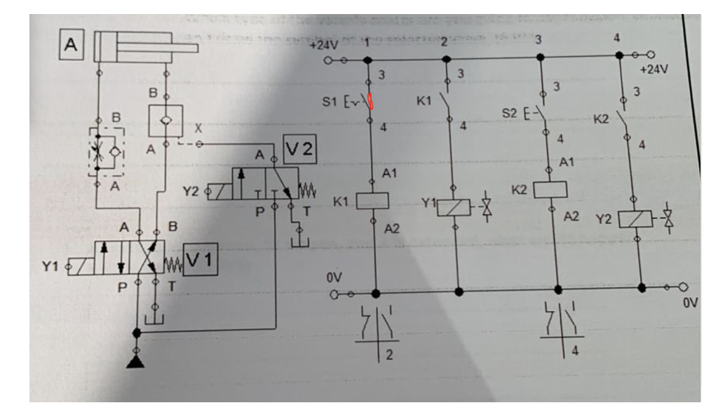 solve the circuit Study the following circuit