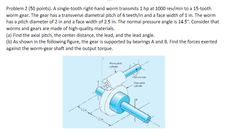 Problem 2 ( 5 0 points ) . A single - tooth right