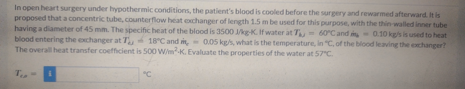 In open heart surgery under hypothermic