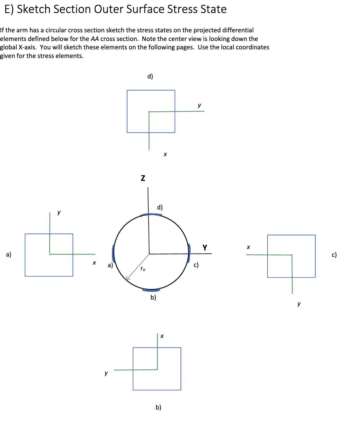 Please answer problems a , b , c , d , need help.