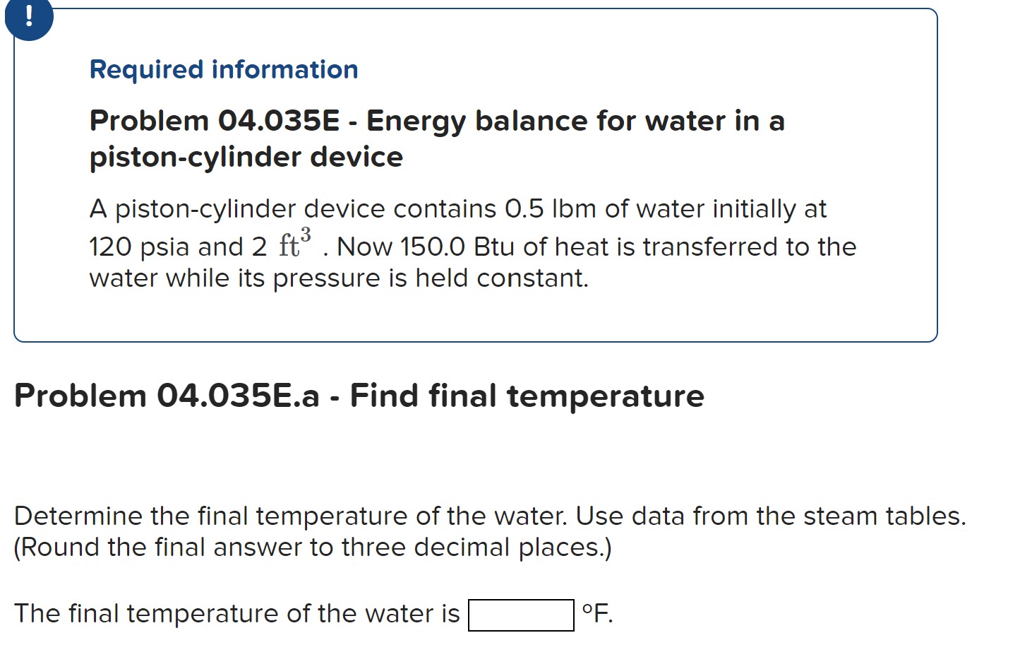 ! Required information Problem 0 4 . 0 3 5 E -