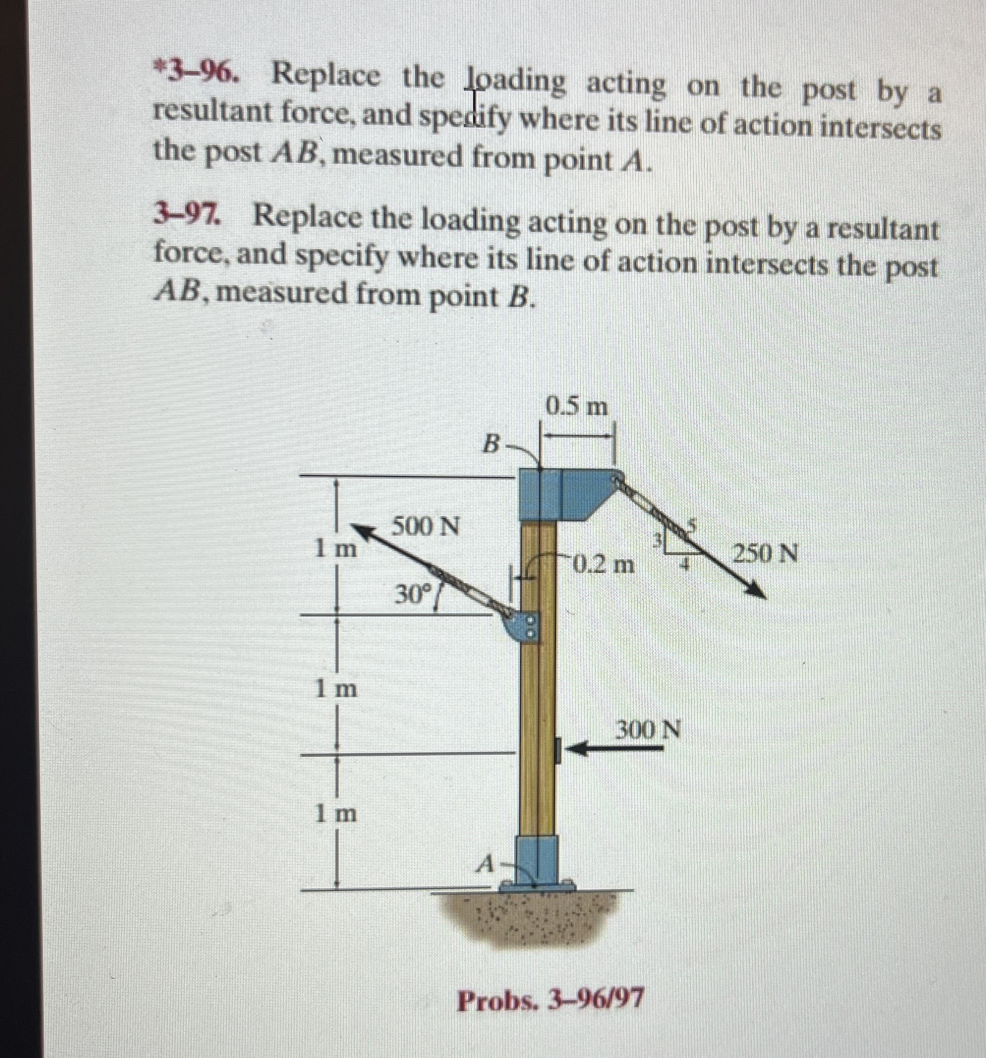 * 3 - 9 6 . Replace the loading acting on the